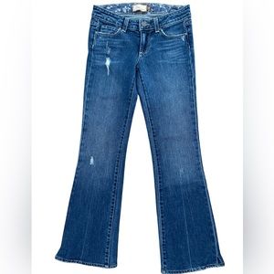 Paige Hollywood Hills Classic Rise Boot Women’s Jeans Size 25 Made In USA